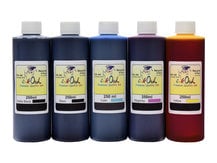 5x250ml Ink for EPSON EcoTank Printers using 512 ink